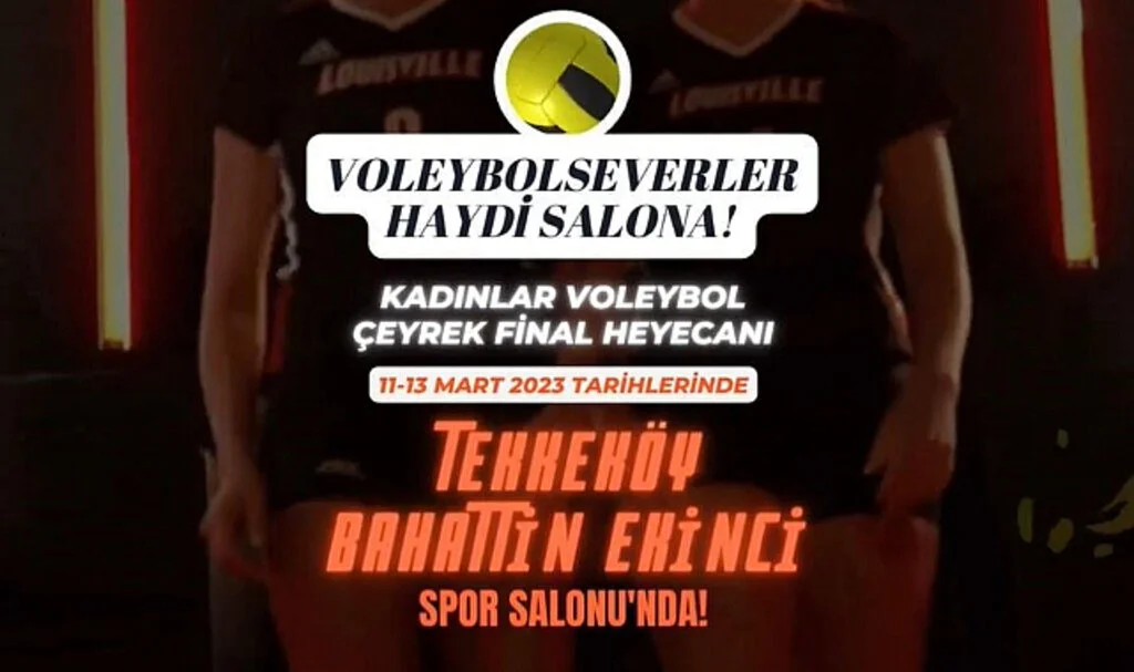 Voleybolun Kalbi Tekkeköy’de Atacak
