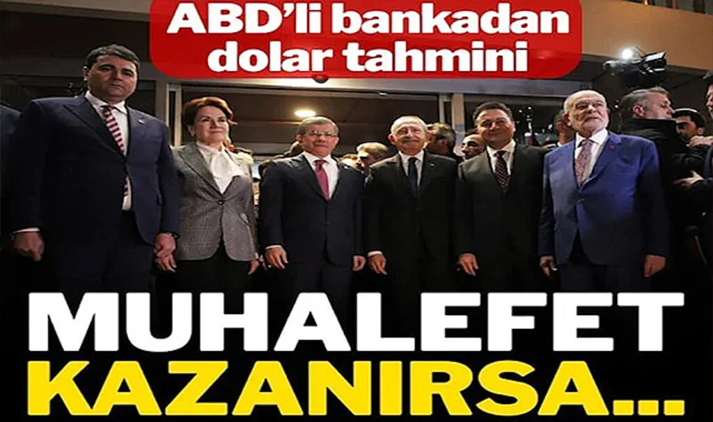 Wells Fargo’dan Seçim Senaryosu: Muhalefet Kazanırsa TL’de Ralli Olur