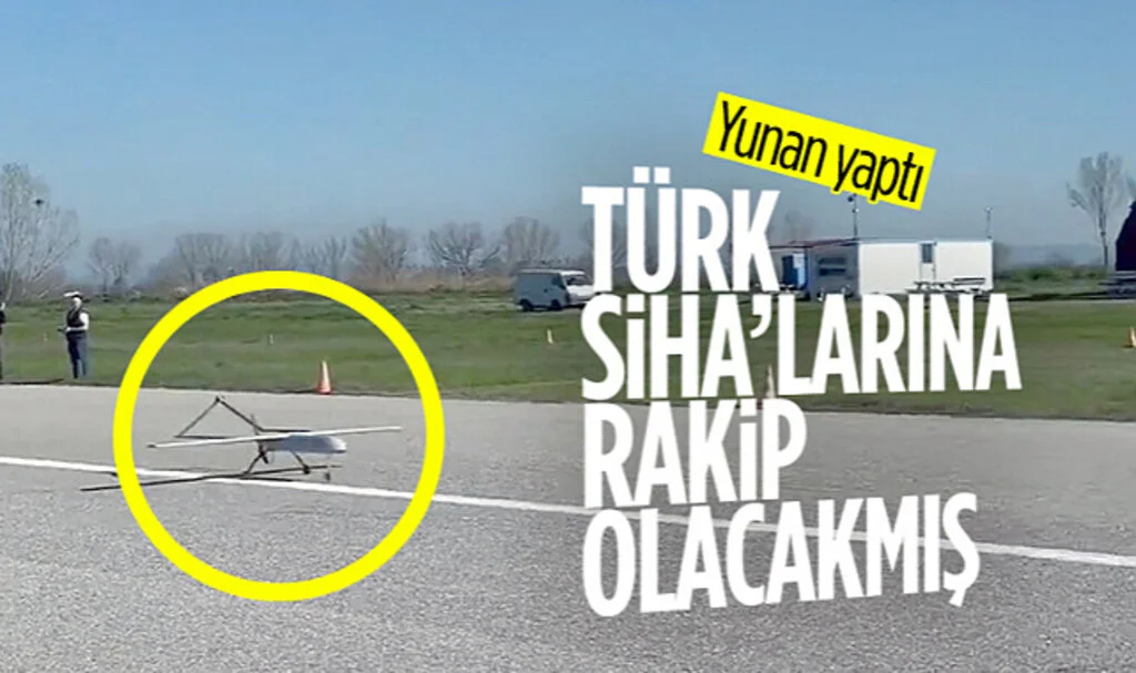 Yunanistan, 1 Yıldır Üzerinde Çalıştığı İHA'yı Tanıttı