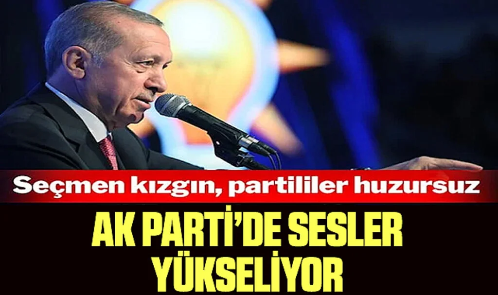 AK Parti’de Sesler Yükseliyor! Bir Vekil Adayı Çekildi, Seçmen Kızgın, Partililer Huzursuz 