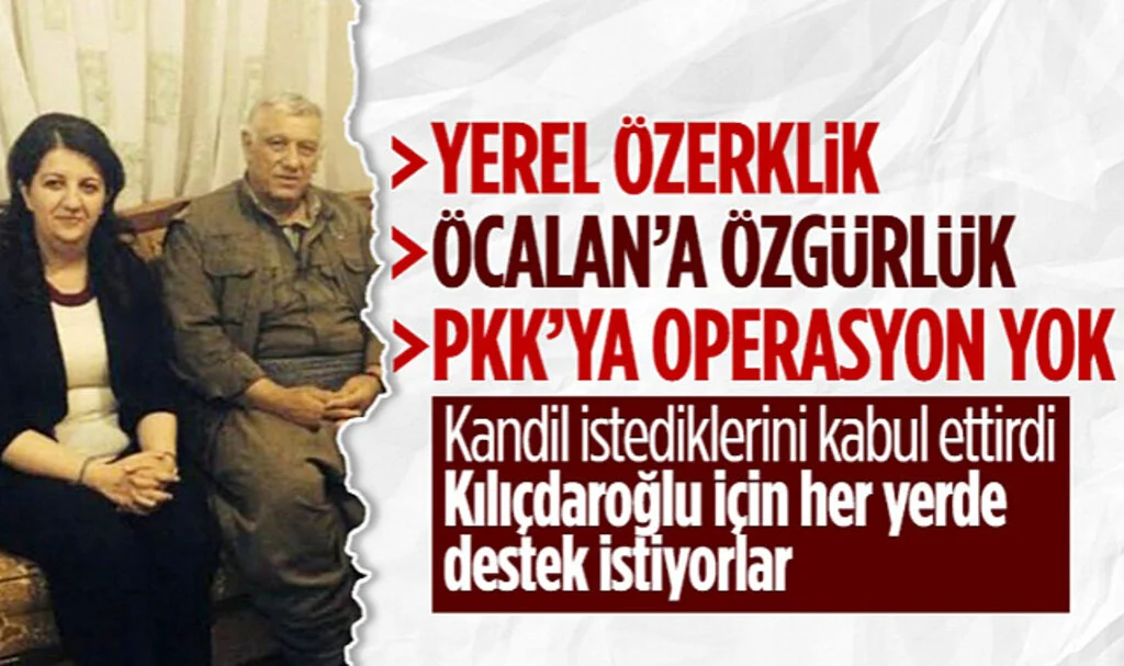 Almanya'da PKK Sempatizanları Yürüyüş Düzenledi! Teröristbaşı, Canlı Yayında Öcalan'a Özgürlük İstedi