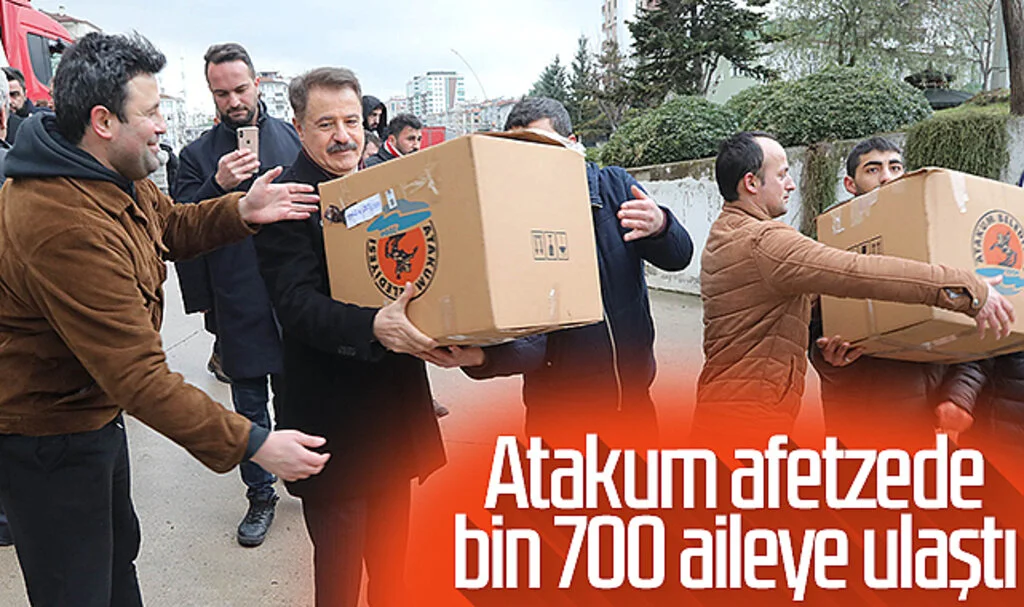 Atakum afetzede bin 700 aileye ulaştı