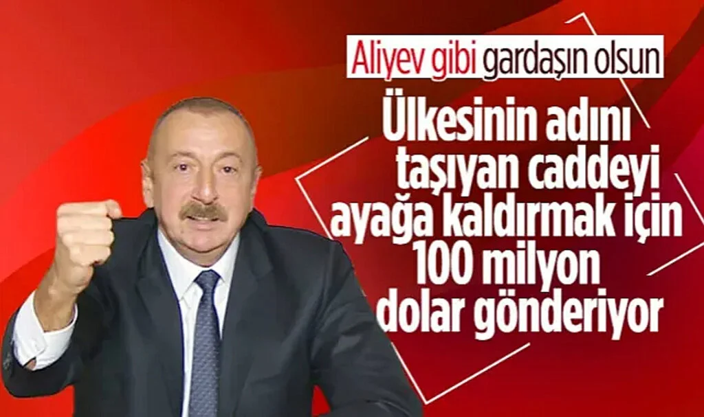 Azerbaycan'dan Kahramanmaraş'ın İnşası İçin 100 Milyon Dolar