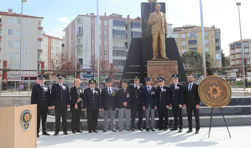 Bafra'da Polis Teşkilatının 178. Yıl Dönümü Törenle Kutlandı