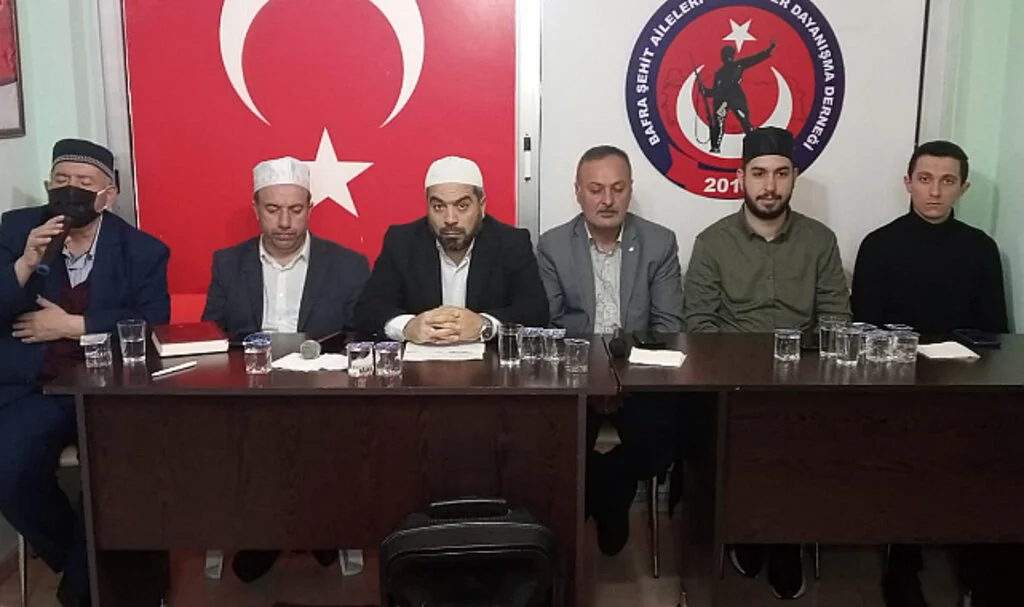 Bafra'da Şehitler ve Gaziler İçin Mevlit Okutuldu