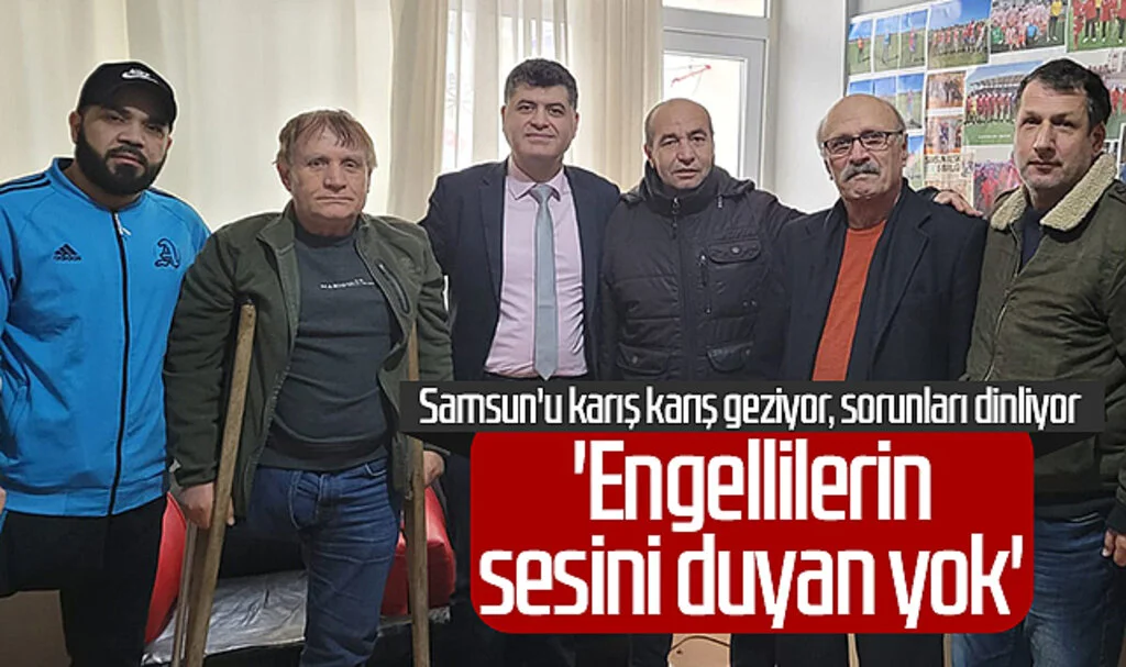 Bağımsız Samsun Milletvekili Adayı Dr. Murat Emir: 'Engellilerin sesini duyan yok'