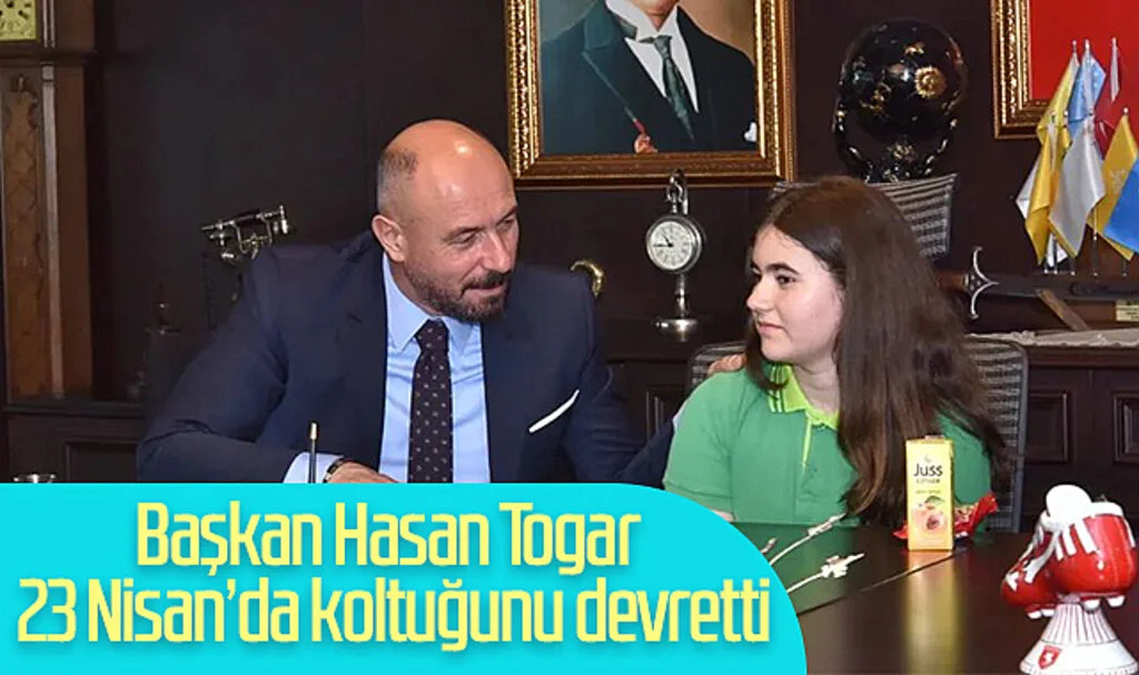 Başkan Hasan Togar 23 Nisan’da koltuğunu devretti