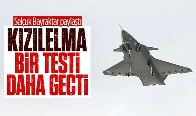Bayraktar Kızılelma İniş Takımları Kapalı İlk Uçuşunu Başarıyla Tamamladı