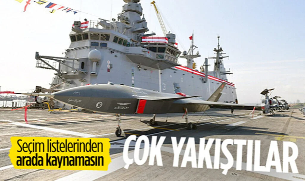 Bayraktar Kızılelma ve TCG Anadolu Göreve Hazır!