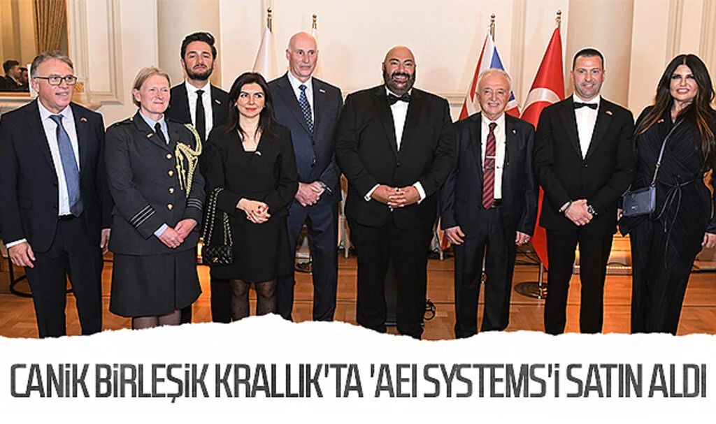 CANiK Birleşik Krallık'ta 'AEI Systems'i satın aldı