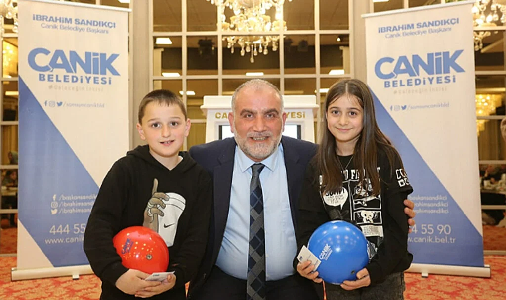 Canik'te Çocuklar Doyasıya Eğlendi