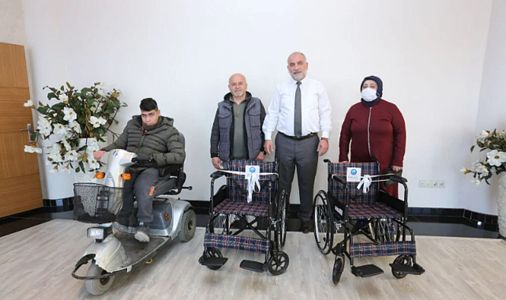 Canikli Engellileri Sevindiren Hediye