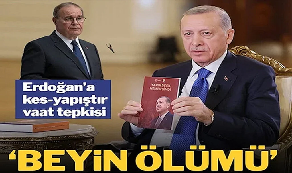 CHP’den Erdoğan’a Kes-Yapıştır Vaat Tepkisi