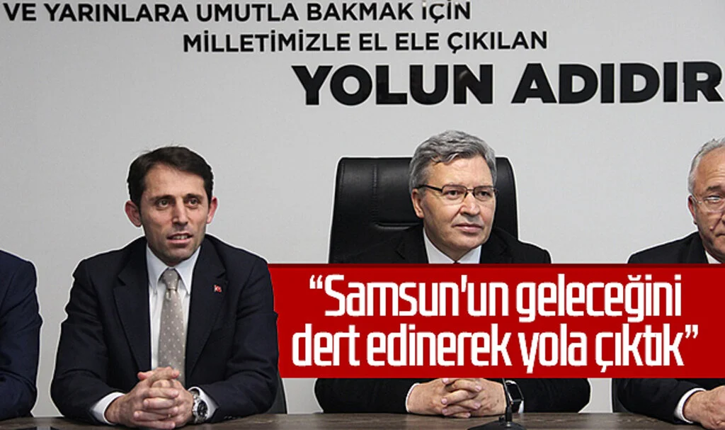 CHP Milletvekili Adayı Mustafa Yeşilyurt: "Samsun'un geleceğini dert edinerek yola çıktık"