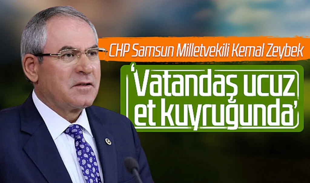 CHP Samsun Milletvekili Kemal Zeybek; Vatandaş Ucuz Et Kuyruğunda