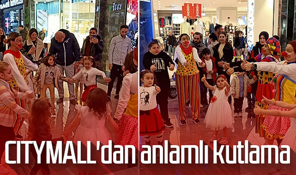 CITYMALL'dan anlamlı kutlama 