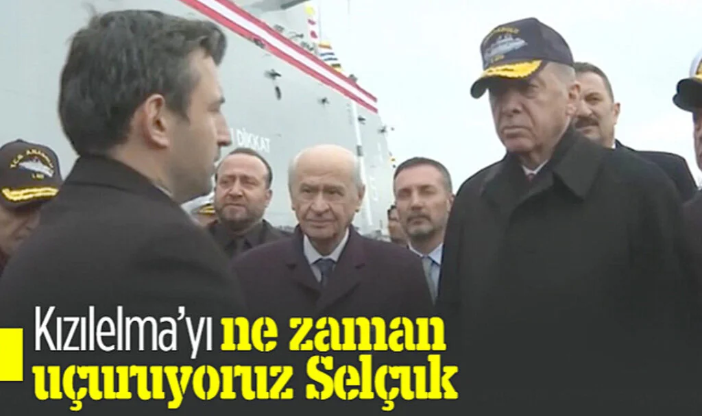Cumhurbaşkanı Erdoğan ile Selçuk Bayraktar Arasında 'Kızılelma' Diyaloğu