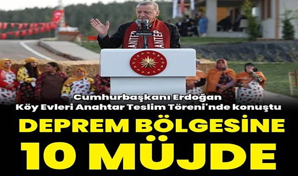 Cumhurbaşkanı Recep Tayyip Erdoğan'dan Açıklamalar