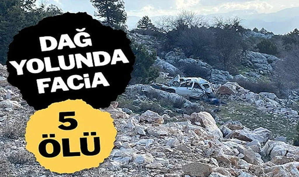 Dağ Yolunda Facia: 5 Ölü