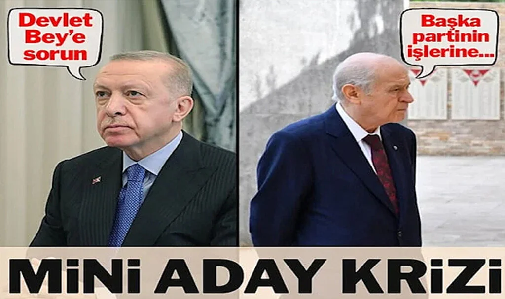 Erdoğan: Devlet Bey’den Onay Alın, Bahçeli: Biz Karışmayız