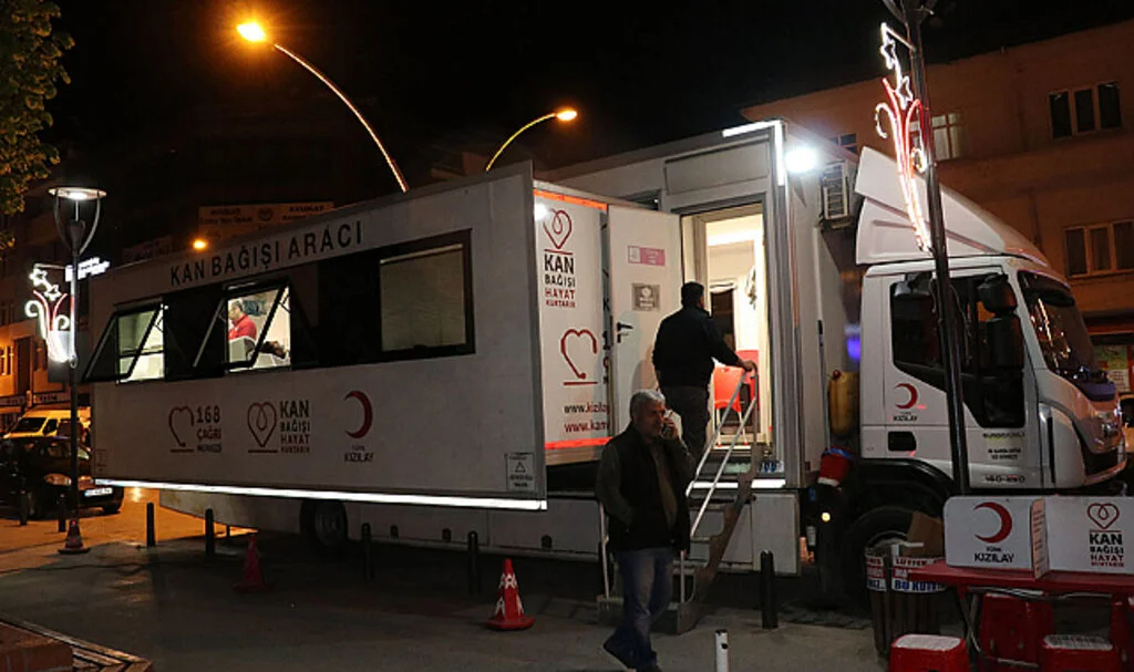 Havza'da 83 Ünite Kan Bağışı Toplandı