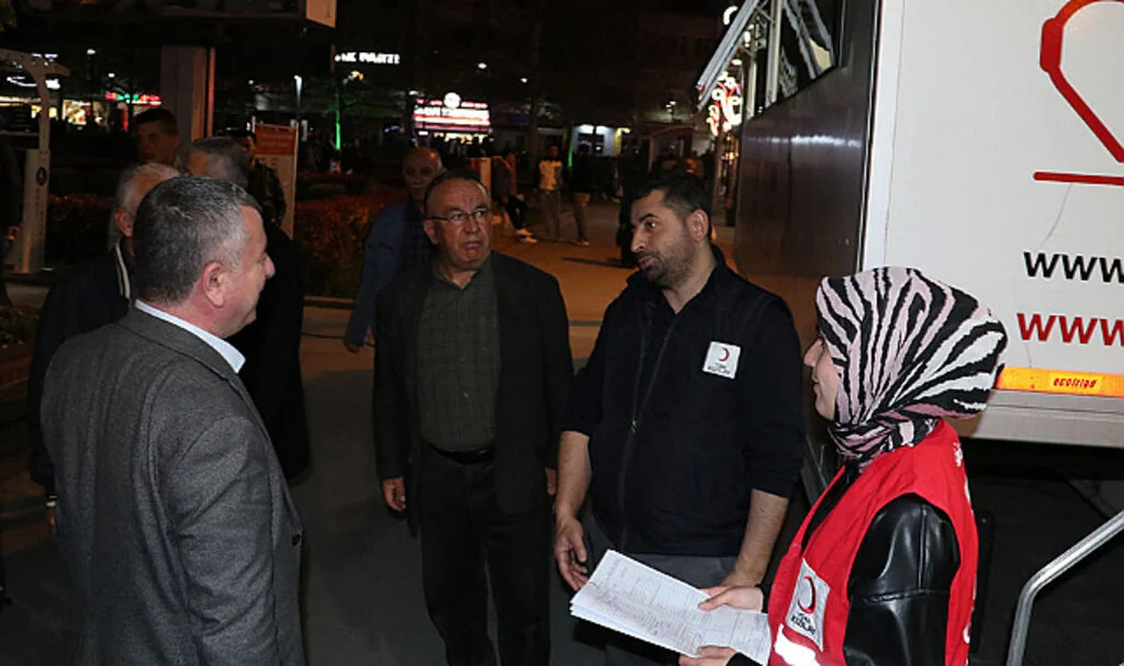 Havza'da Kan Bağışı Kabul Çalışması Başlatıldı