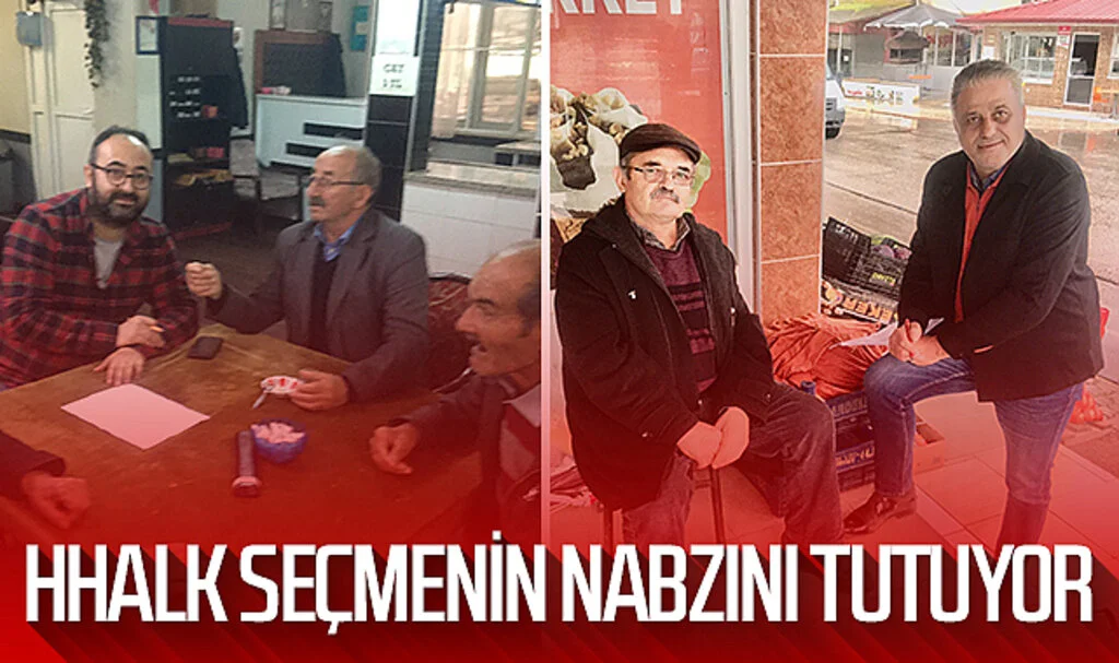 HHALK Samsun'da seçmenin nabzını tutuyor 