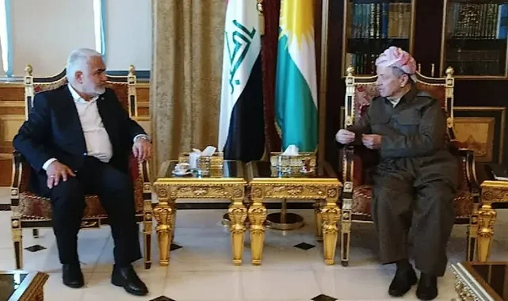 HÜDA PAR Genel Başkanı Yapıcıoğlu Barzani’yi Ziyaret Etti