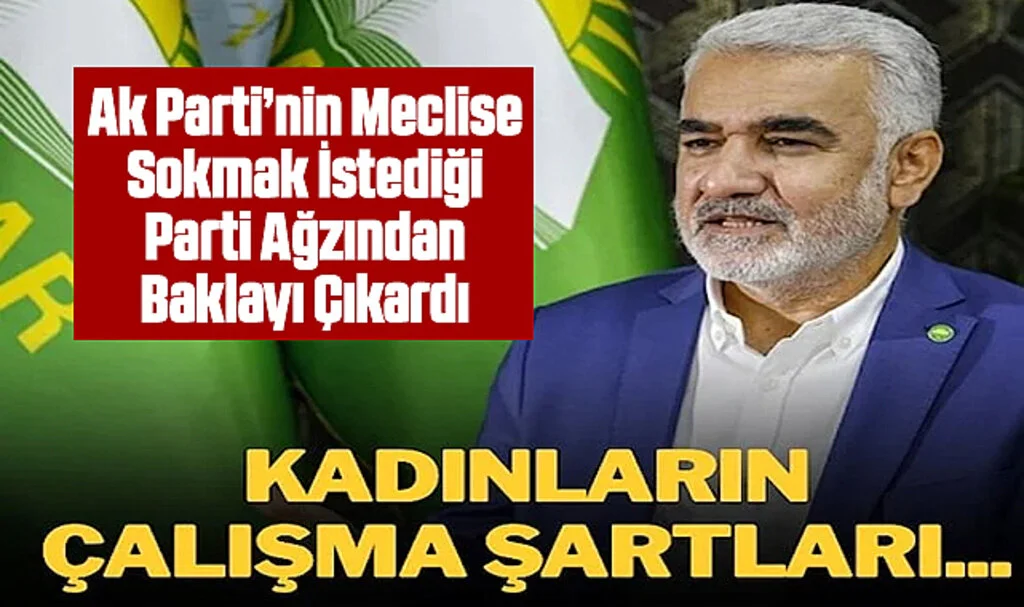 HÜDA-PAR’ın Seçim Vaadi: Kadının Çalışma Şartları Fıtratına Uygun Hale Getirilecek