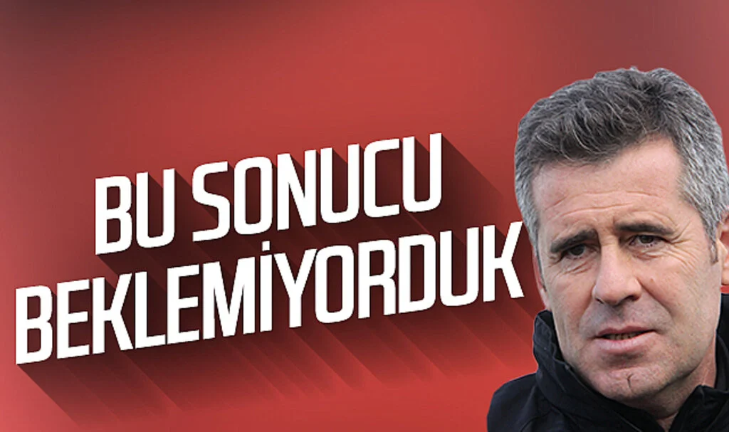 Hüseyin Eroğlu: 'Bu sonucu beklemiyorduk'