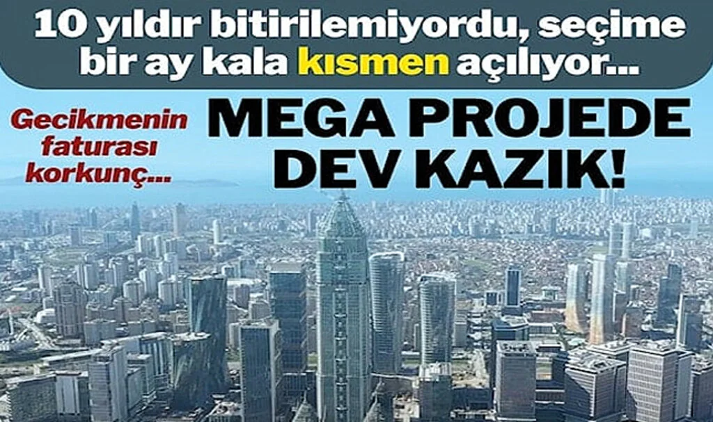 İstanbul Finans Merkezi’nde Hesap 1,1 Milyar Dolar Şaştı