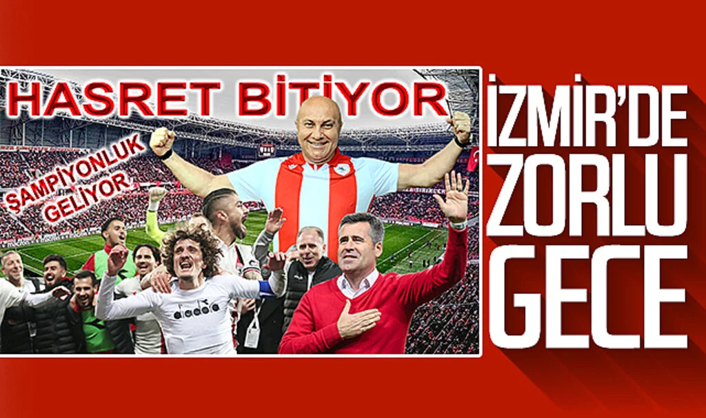 İzmir'de zorlu gece