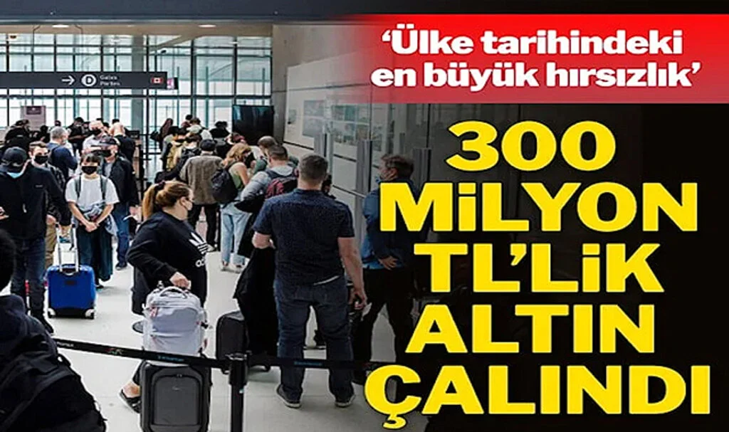 Kanada’da 15 Milyon Dolarlık Altın Havalimanından Çalındı