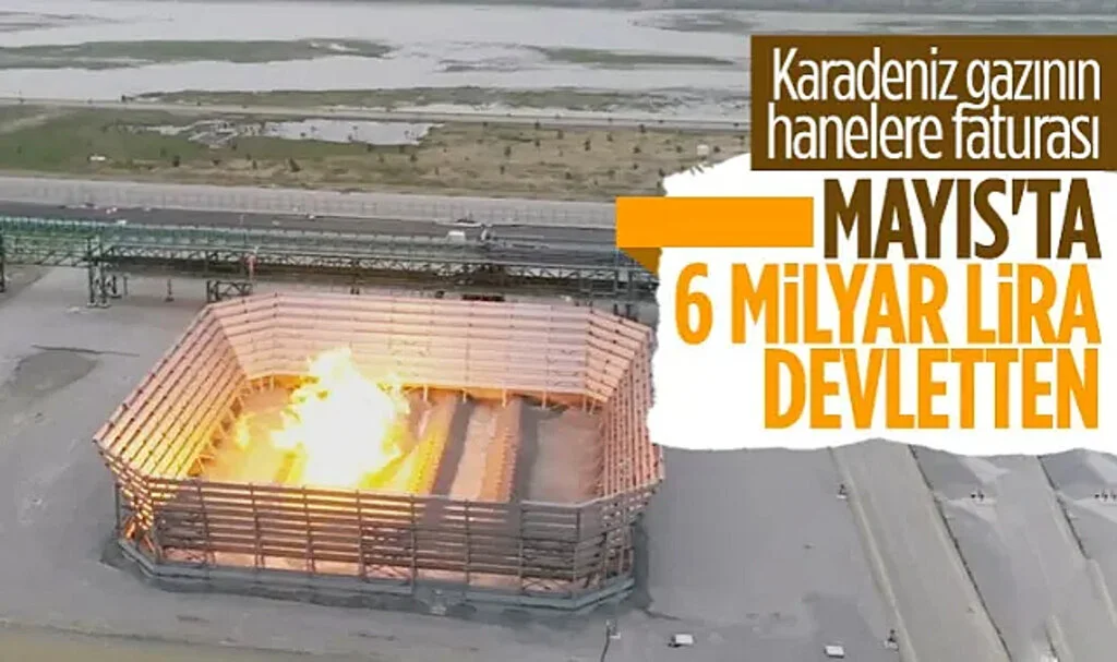 Karadeniz Gazıyla Mayısta Hanelerin 5,9 Milyar Liralık Faturası Karşılanacak