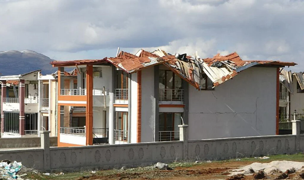 Malatya’da Depremin Vurduğu Milyonluk 65 Villa Harabeye Döndü