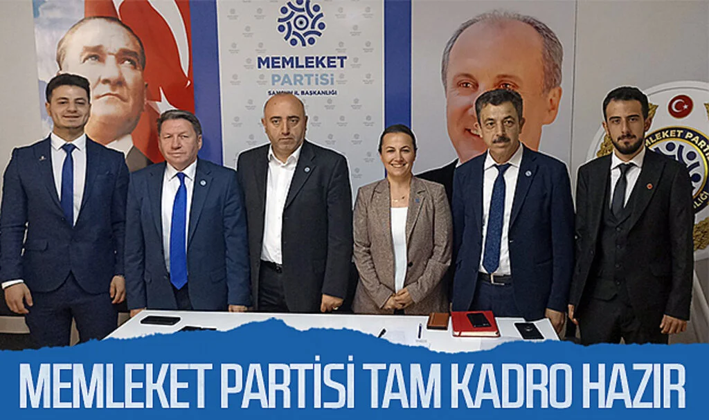 Memleket Partisi tam kadro hazır