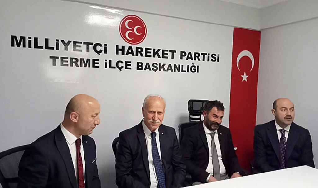 MHP Terme İlçe Başkanlığında Bayramlaşma 