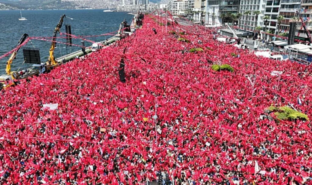 Millet İttifakı'nın İzmir Mitingi başladı! Dikkat çeken mesajlar