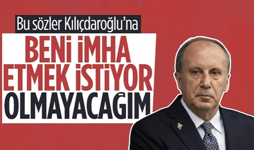Muharrem İnce: Amaçları İkna Etmek Değil, İmha Etmek