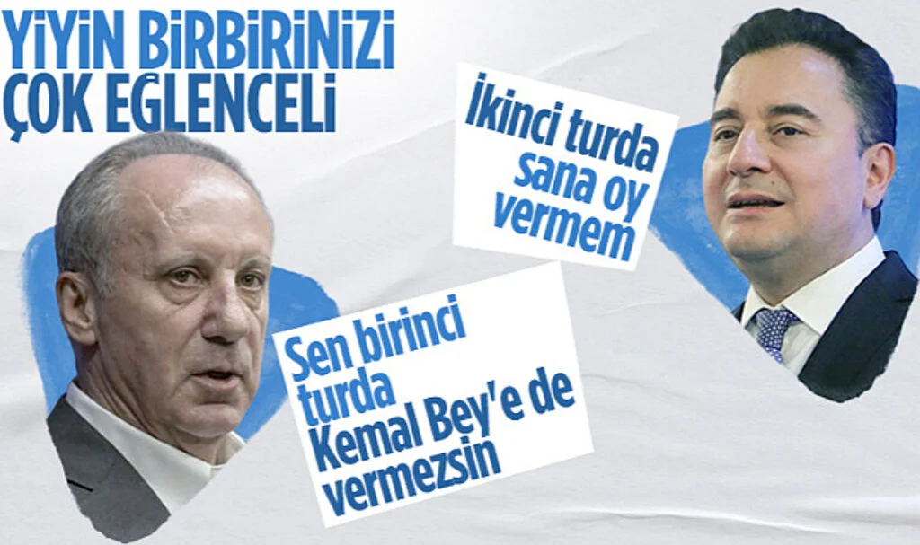 Muharrem İnce: Babacan Birinci Turda Kemal Bey’e Oy Verecek Mi Ondan da Şüpheliyim