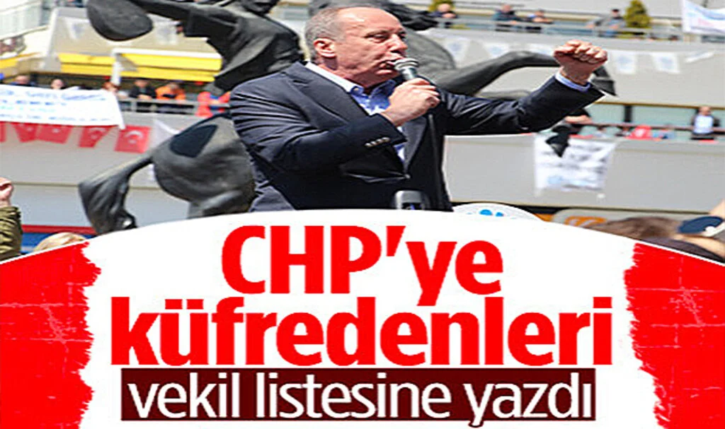 Muharrem İnce İlk Mitinginde Kılıçdaroğlu'nu Hedef Aldı