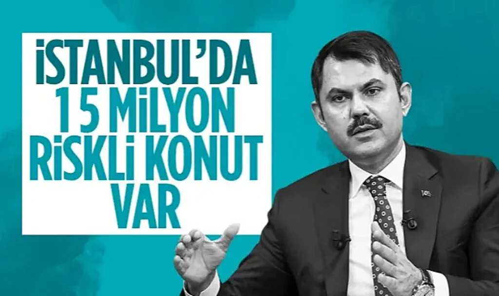 Murat Kurum'dan İstanbul'a Deprem Uyarısı: 1,5 Milyon Riskli Konut Var