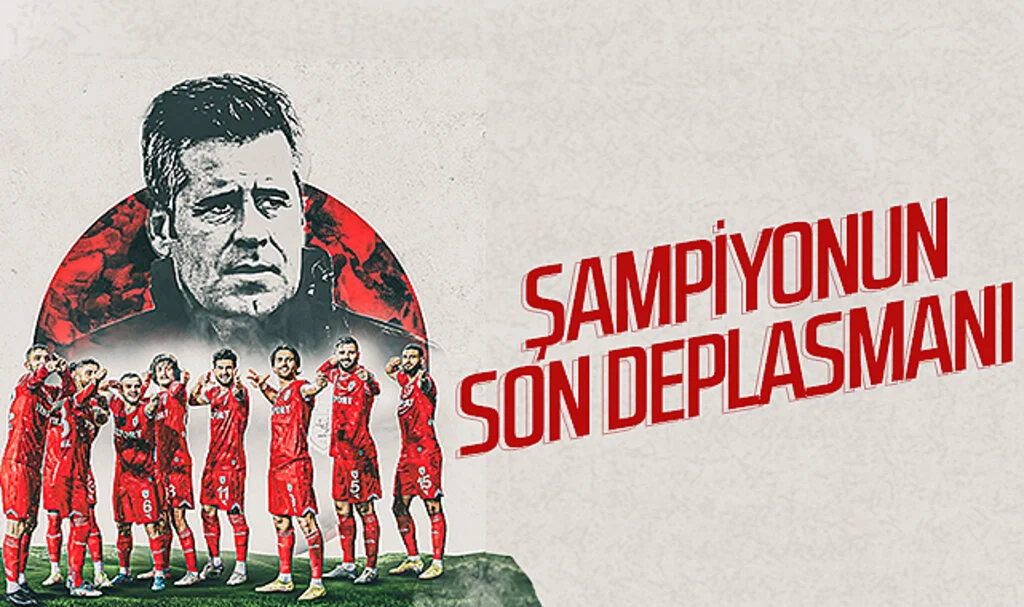 Şampiyon Samsunspor'un son deplasmanı