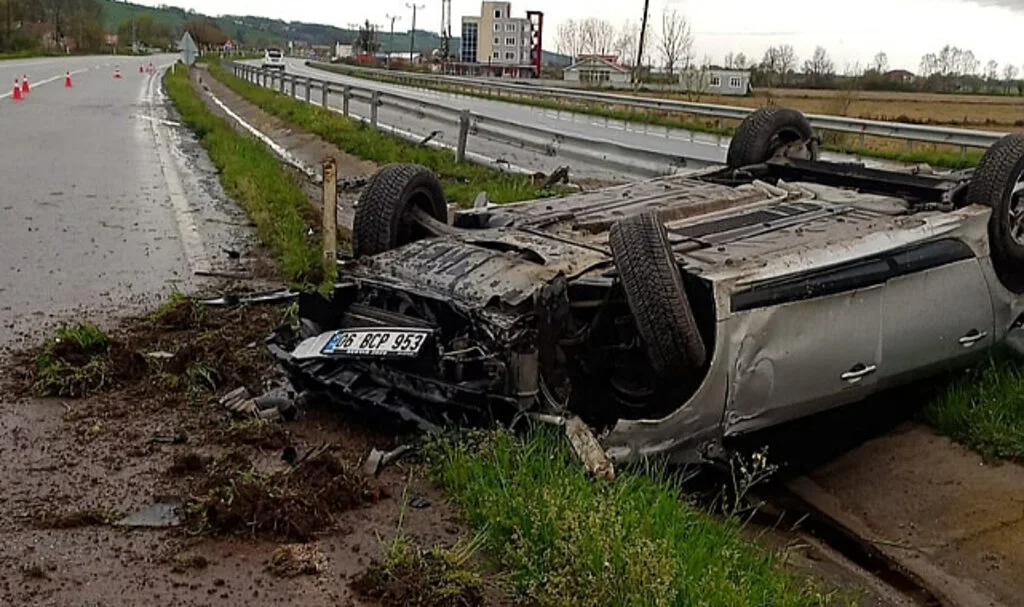 Samsun'da Bu Araçlardan Sağ Çıktılar