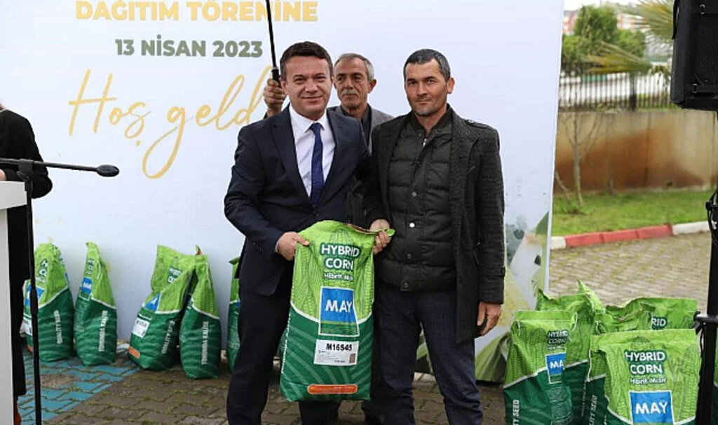 Samsun’da Çiftçilere Silajlık Mısır Desteği
