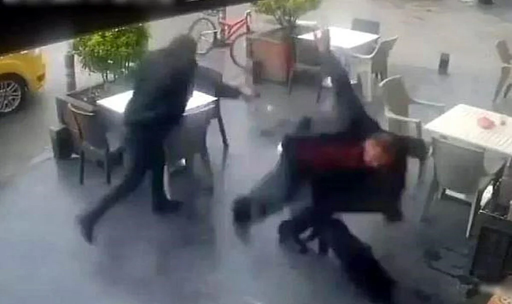 Samsun'da Cinayet Anı Kamerada