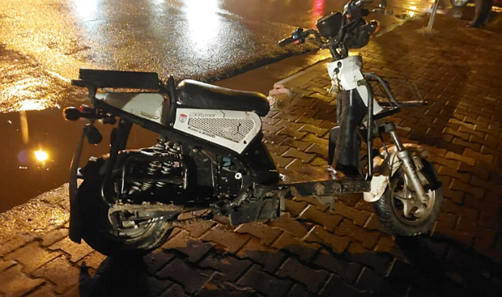 Samsun'da Elektrikli Bisikletten Düşen Kişi Yaralandı