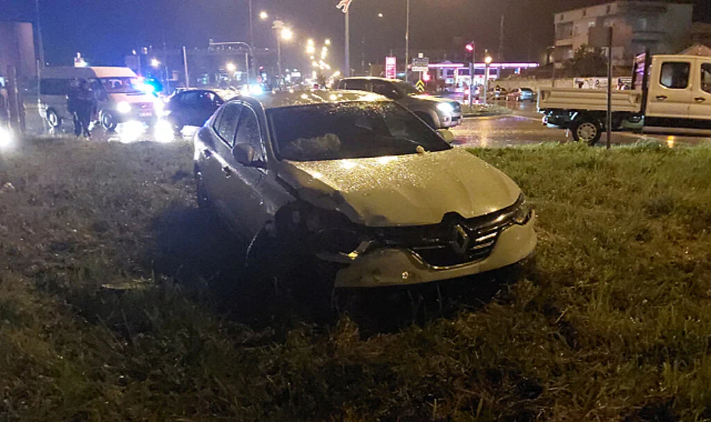 Samsun’da İki Otomobilin Çarpıştığı Kazada 11 Kişi Yaralandı