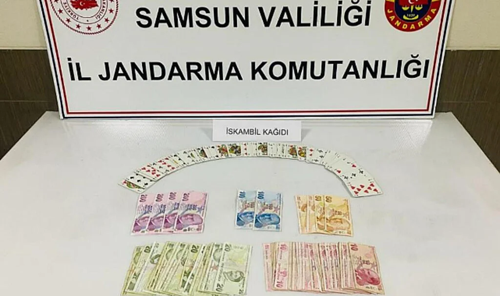 Samsun'da Jandarmadan Kumar Operasyonu: 1'i muhtar 7 Kişiye Para Cezası