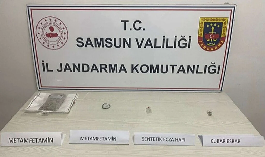 Samsun'da Jandarmadan Uyuşturucu Operasyonu: 2 Gözaltı